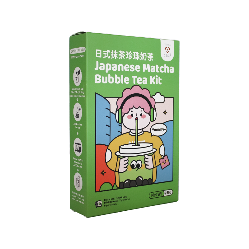 Foodkitchen_Tokimeki_Bubble Tea Kit_Matcha Flavor