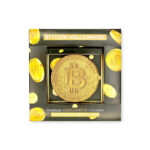 Premium chocoladecadeau in feestelijke verpakking van CHOCONISTA: Bitcoin millionaire.