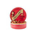 Funky Ouma Chilli Salt Travel Tin: full of flavour with gentle chilli heat. Perfect on avocado, eggs, chicken and pizza. Compact for travel or gifting.