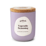 Potluck veggie mix with onion, garlic, tomato and sea salt. For traybakes, bowls or salads. Packed in a stylish ceramic jar.